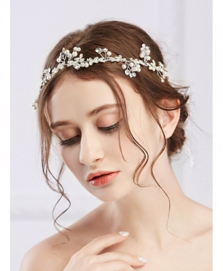 Missgace Bridal Crystal Vintage Headband Wedding Rhinestones Headband ...