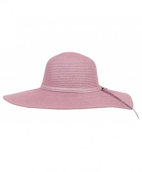 Hot Summer Beach Wild Brim Ribbon Solid Straw Floppy Sun Shade Hat Hats ...
