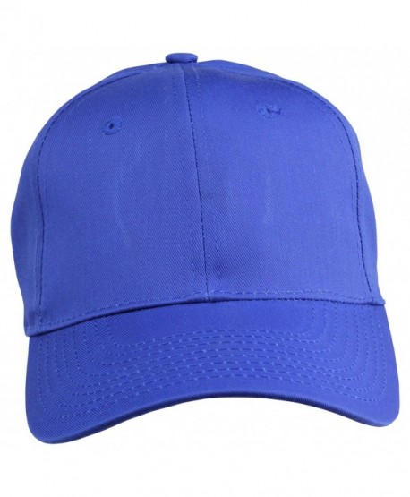 Plain Hat Baseball Caps (45 Colors) - Royal Blue - C8119N1AWQZ