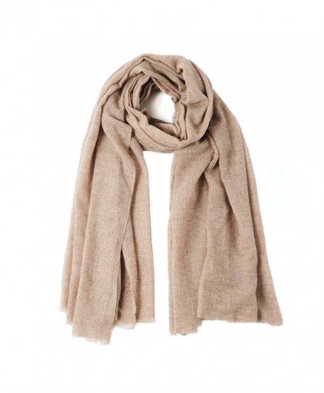 Lightweight Cashmere Wool Scarf Wrap for Spring- Fluffy and Soft- FINAL ...