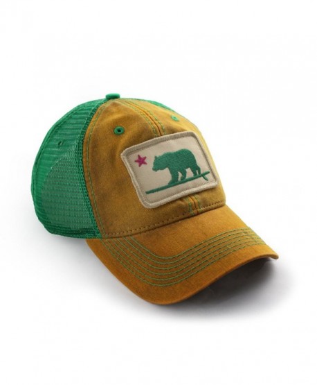 Everyday Trucker Hat Surfing Bear- Earth Khaki - CG12ITYG65X