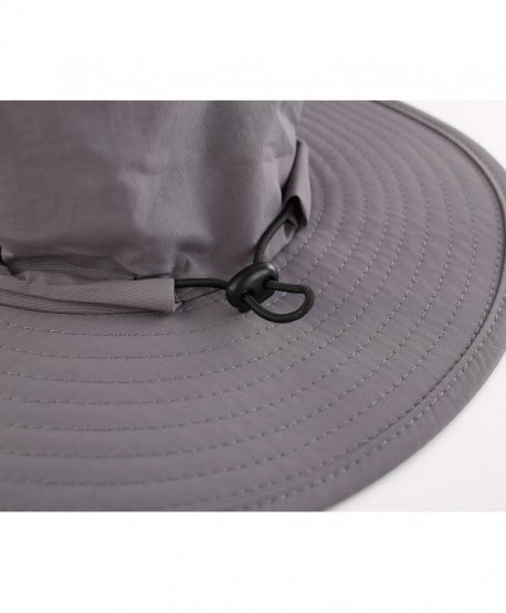 Men's Sun Hats Breathable Light Weight UPF50+ Wide Brim Fishing Hat ...