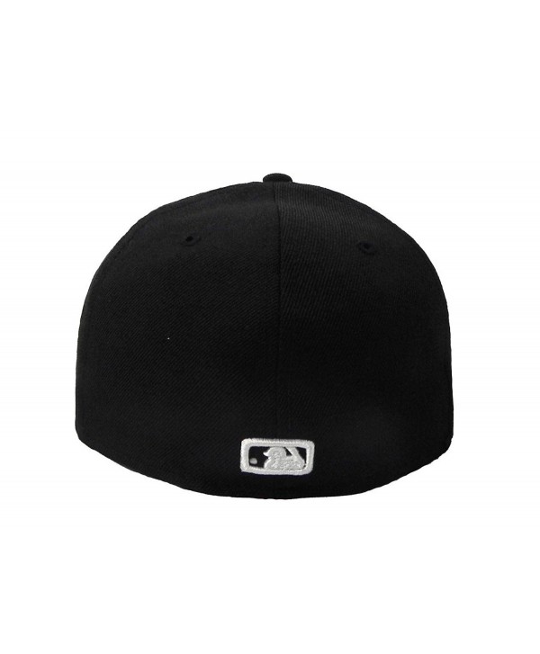 59Fifty Hat MLB Philadelphia Phillies Black/White Fitted Headwear Cap ...