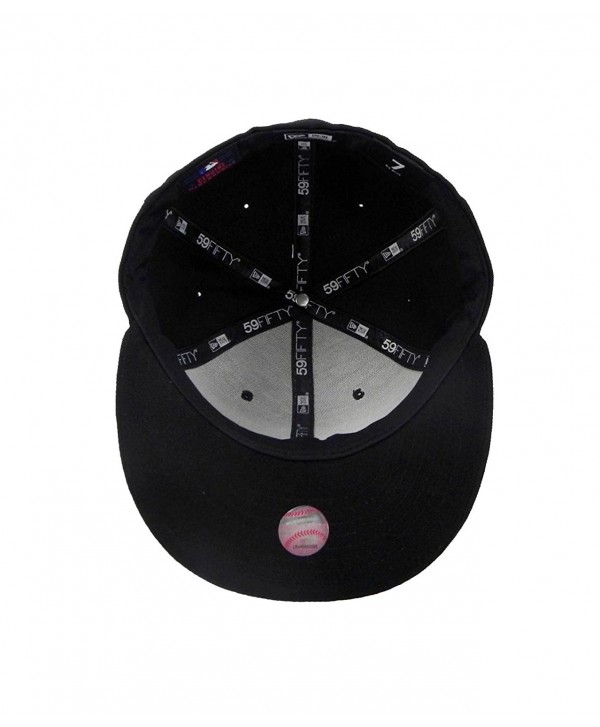 59Fifty Hat MLB Philadelphia Phillies Black/White Fitted Headwear Cap ...